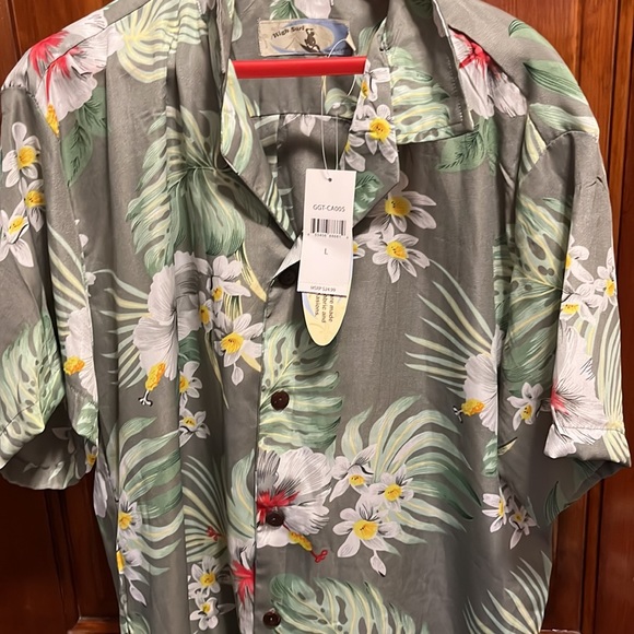 High Surf Hawaiian Shirt. Mens Size Large. Never Worn. NWT - Picture 8 of 10